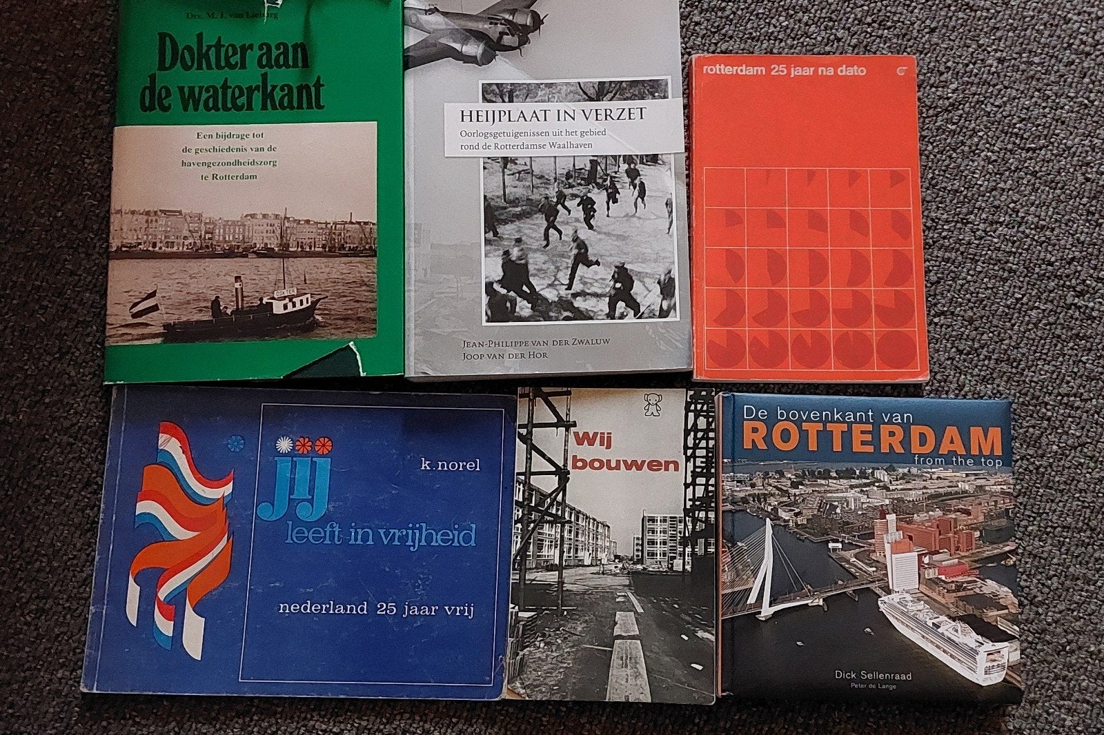 Rotterdam Boeken Collectie - Geschiedenis en Wederopbouw, Ophalen of Verzenden, Gelezen, Diverse auteurs