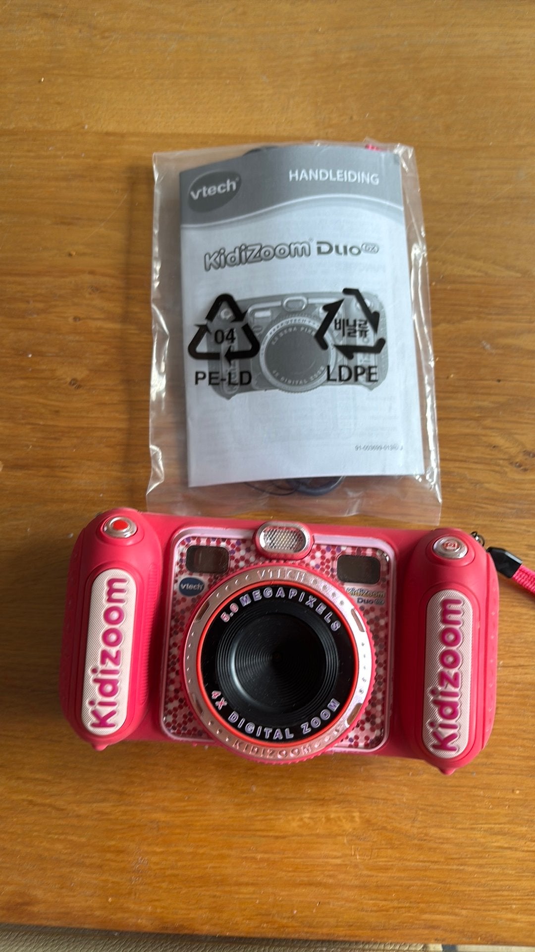 v tech kidizoom duo dx, Gebruikt, Ophalen of Verzenden, Kindercamera, 5 megapixels