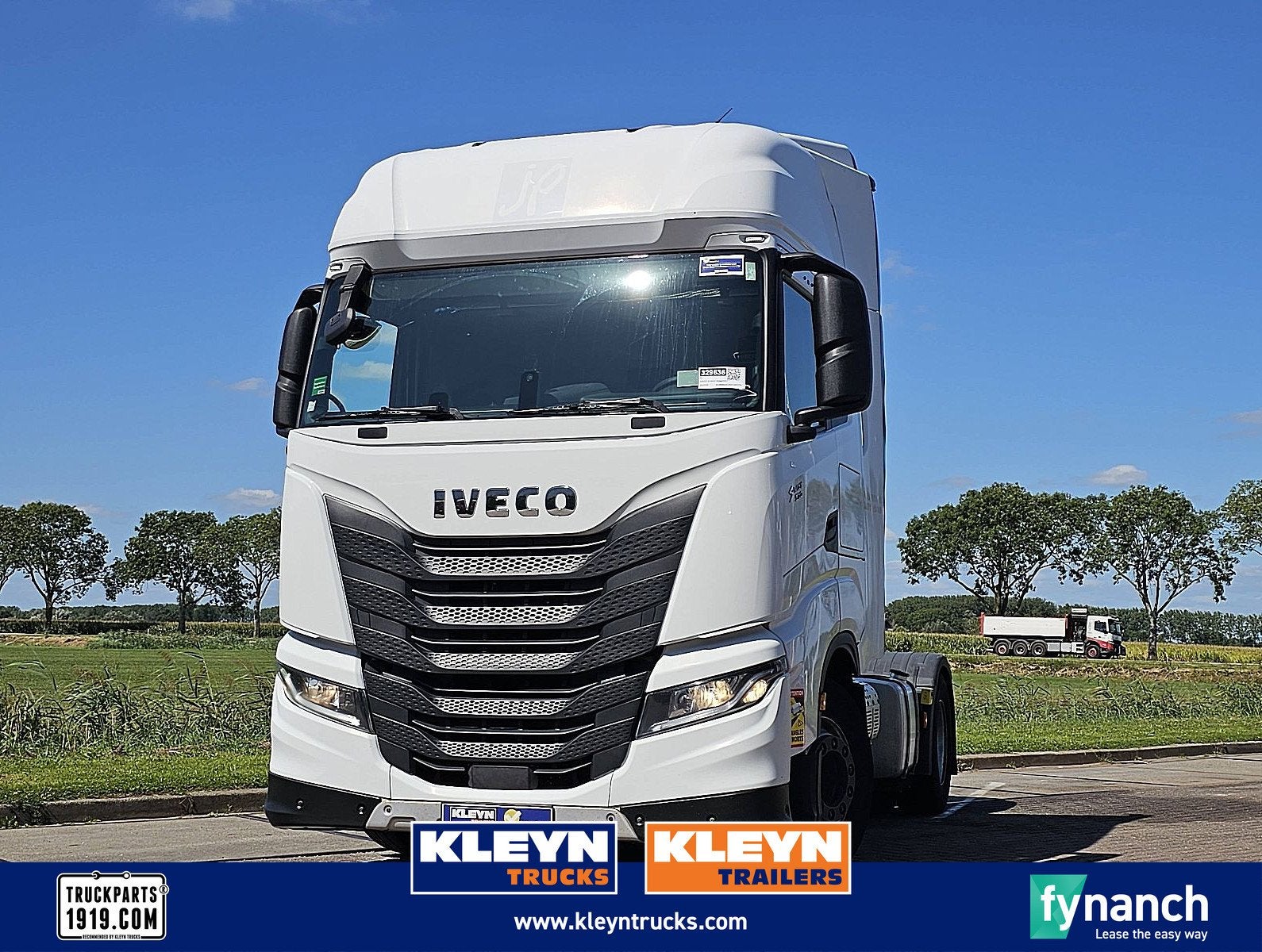 IVECO S-WAY AS440S51, Auto's, Automaat, Euro 6, Iveco, Wit