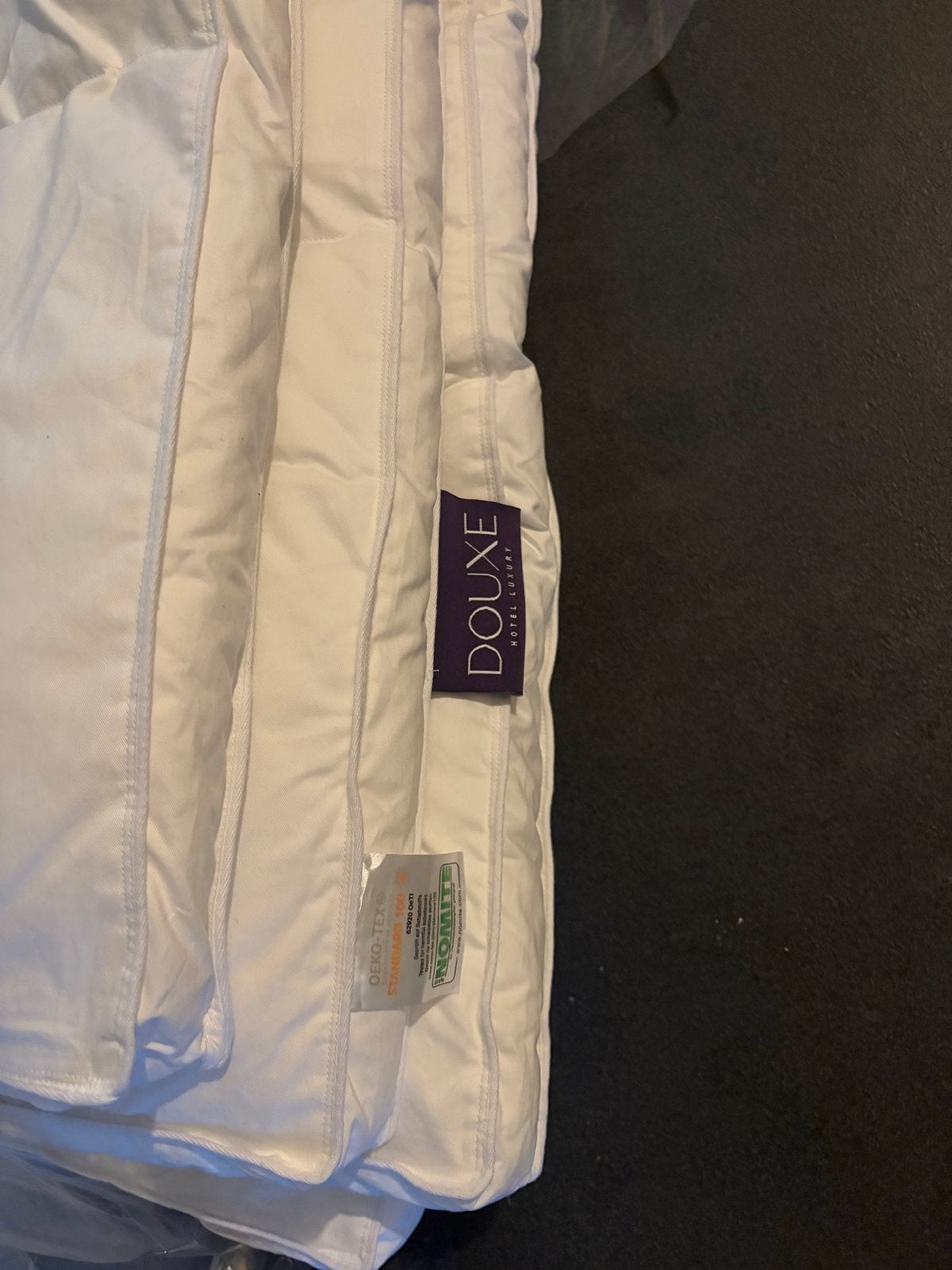 Featherbed topper Douxe 120x200 - Zo goed als nieuw, Ophalen, Zo goed als nieuw, Eenpersoons, Overige typen