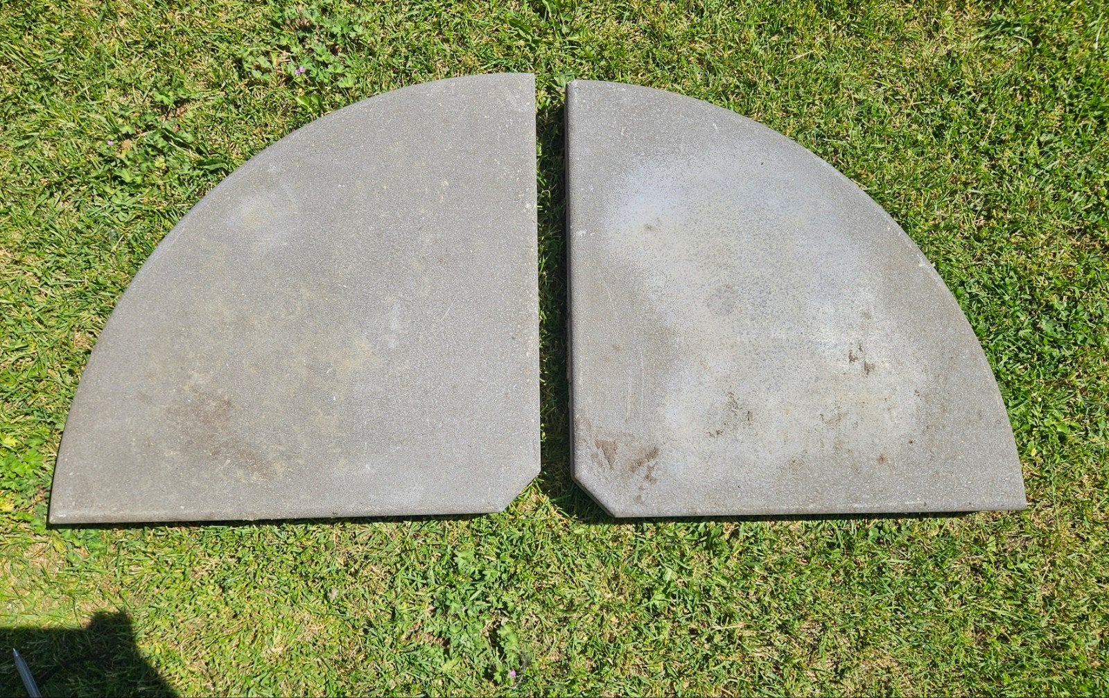 Beton segment voor parasolvoet., Tuin en Terras, Ophalen, Minder dan 1 meter, Parasolvoet