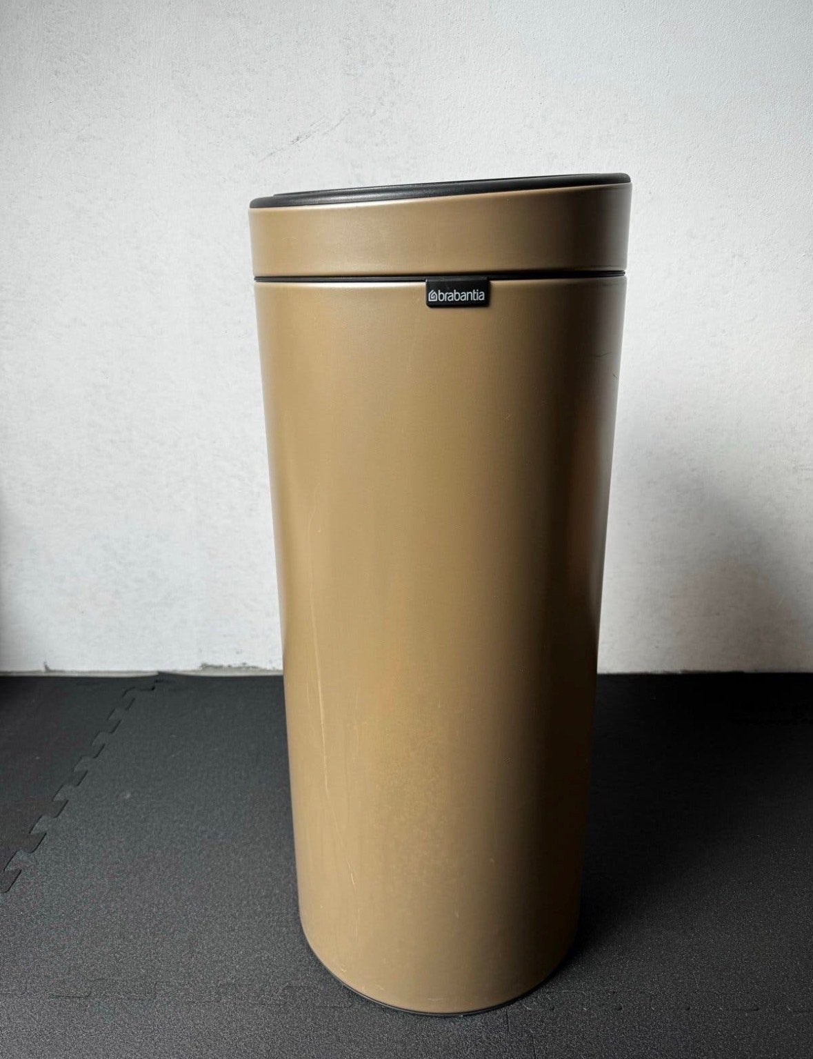 Brabantia prullenbak 30 liter, 30 tot 40 liter, Ophalen, Zo goed als nieuw, Metaal
