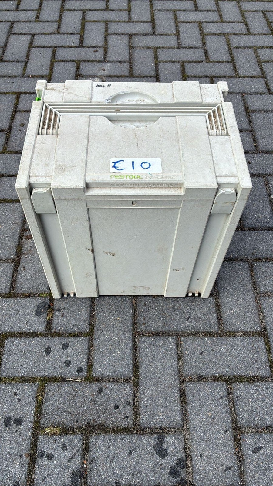 Festool systainer box, Ophalen, Gebruikt