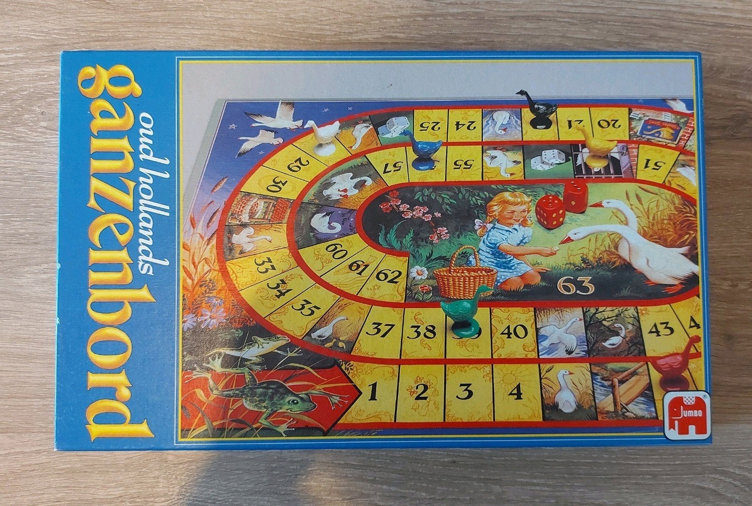 Zo goed Als Nieuw! ganzenbord, Ophalen of Verzenden, Zo goed als nieuw