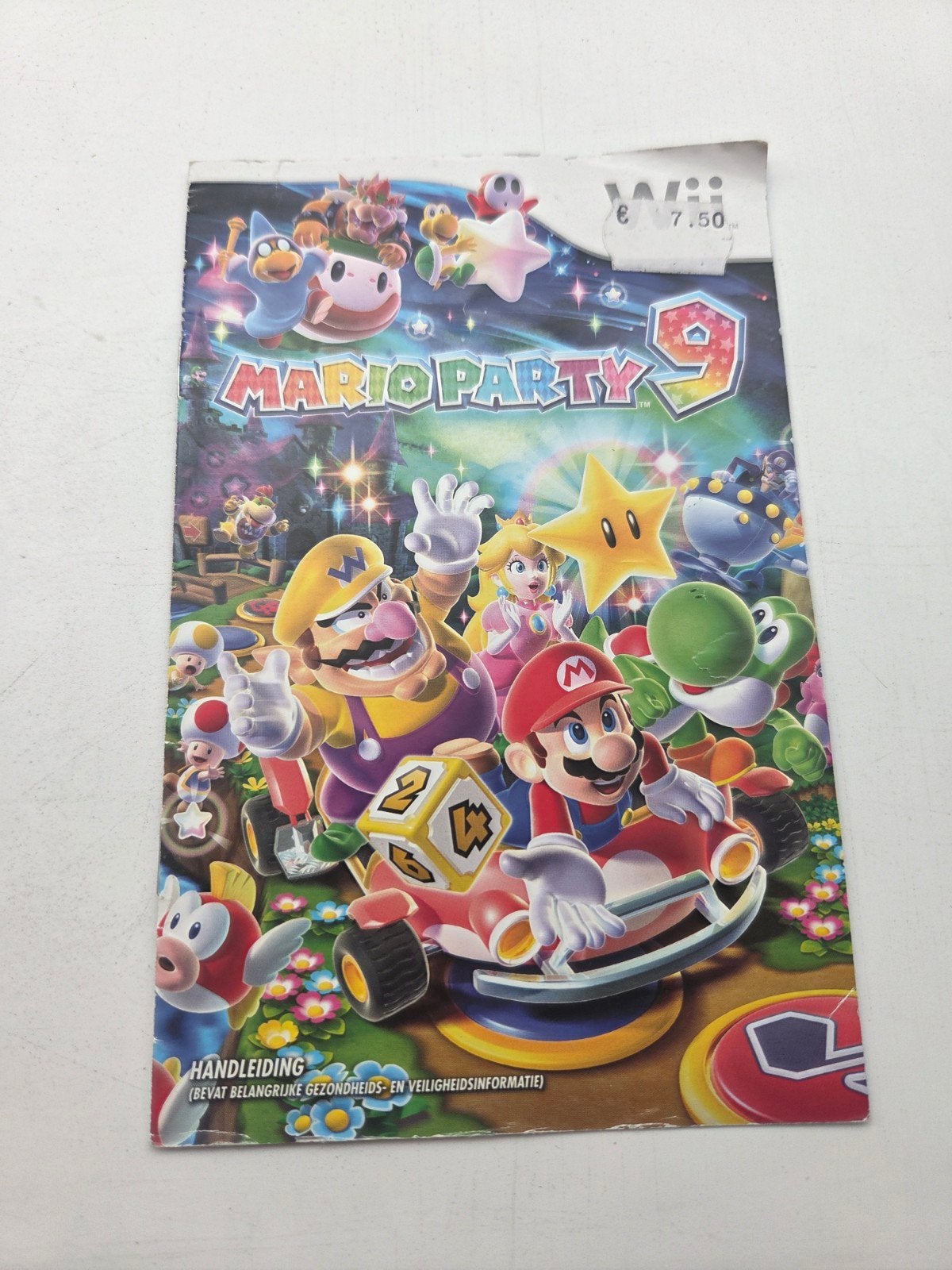 Mario Party 9 Handleiding (Wii), Spelcomputers en Games, Nintendo, Gebruikt, Overige genres, Eén computer