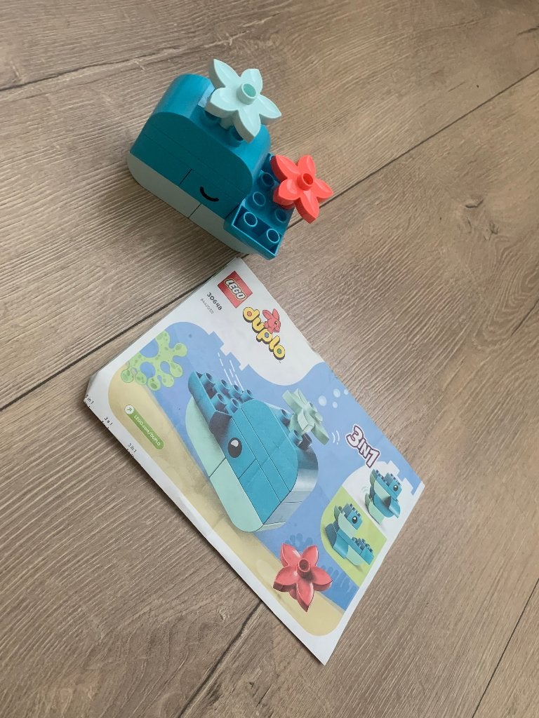 Duplo walvis, Inclusief instructies, Ophalen of Verzenden, Zo goed als nieuw, Duplo
