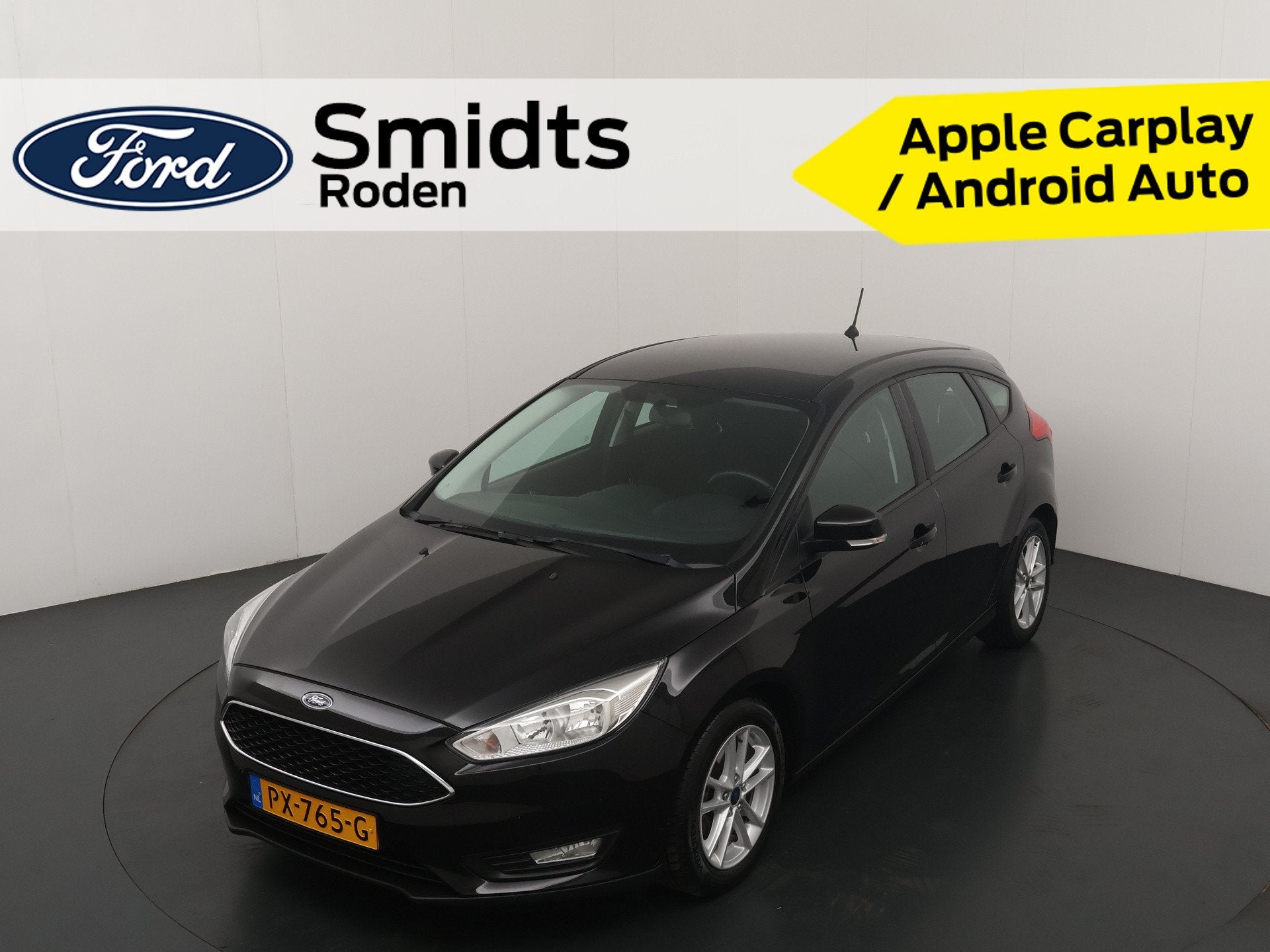 Ford Focus EcoBoost 125 pk Edition | Navi | Apple Carplay /, 12 maanden, Gebruikt, Zwart, Origineel Nederlands