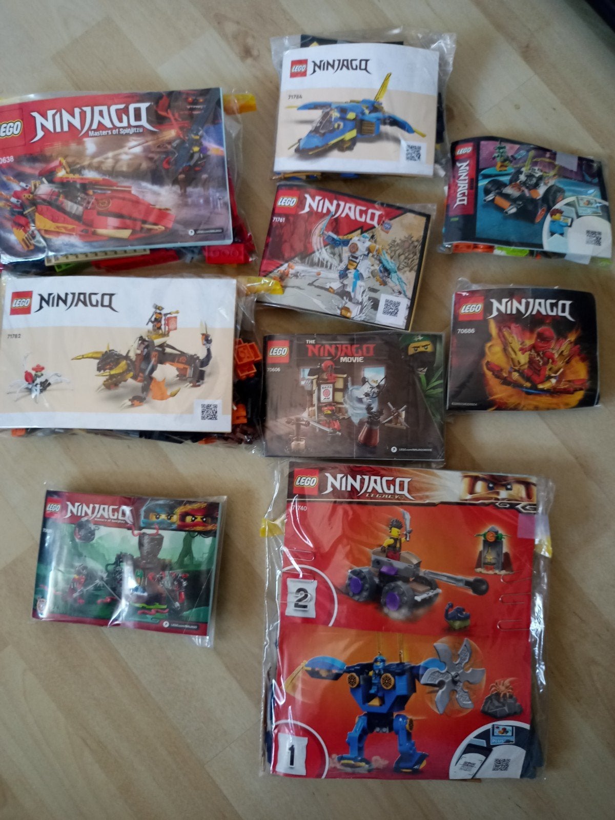 Lego Ninjago partij complete sets., Ophalen of Verzenden, Zo goed als nieuw