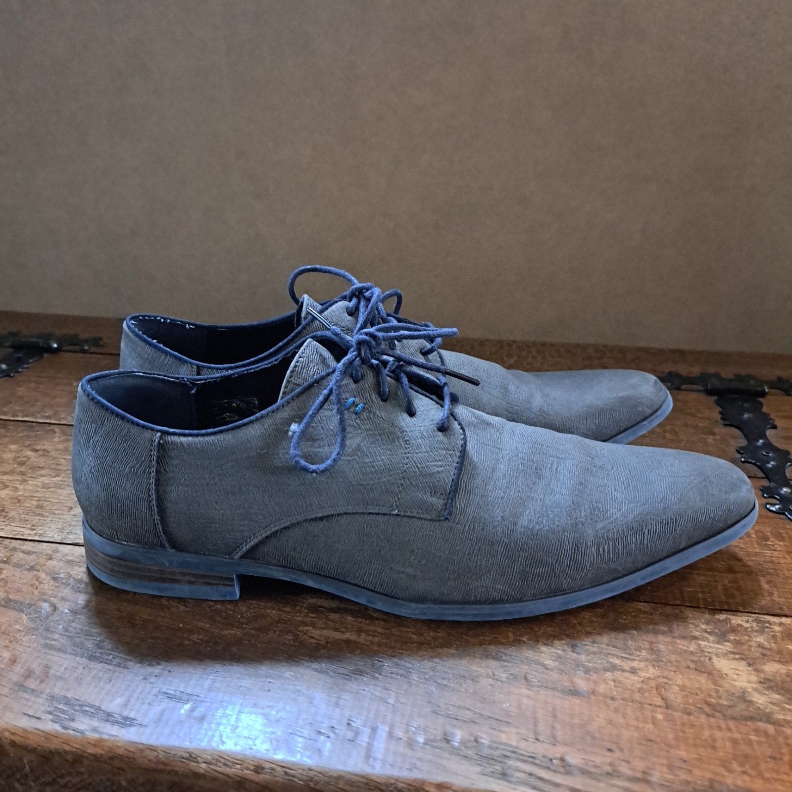 veterschoenen mt 46 grijs, Kleding | Heren, Overige kleuren, Oaks Field, Ophalen of Verzenden, Zo goed als nieuw