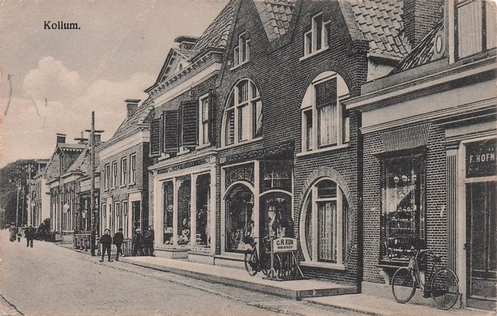 703-119-041 Kollum., Verzenden, Voor 1920, Friesland