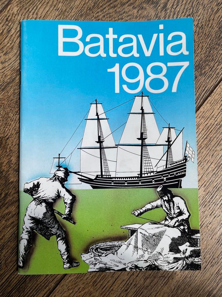 Batavia 1987 - Stichting Nederland bouwt VOC-retourschip, Ophalen of Verzenden, Gebruikt, Boek of Tijdschrift