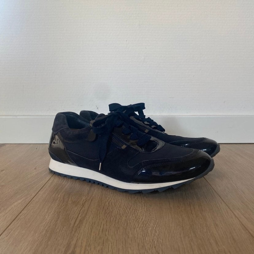 ZGAN | Hassia schoenen | maat 41 | maat 7 | marineblauw, Kleding | Dames, Schoenen, Ophalen of Verzenden, Zo goed als nieuw, Blauw