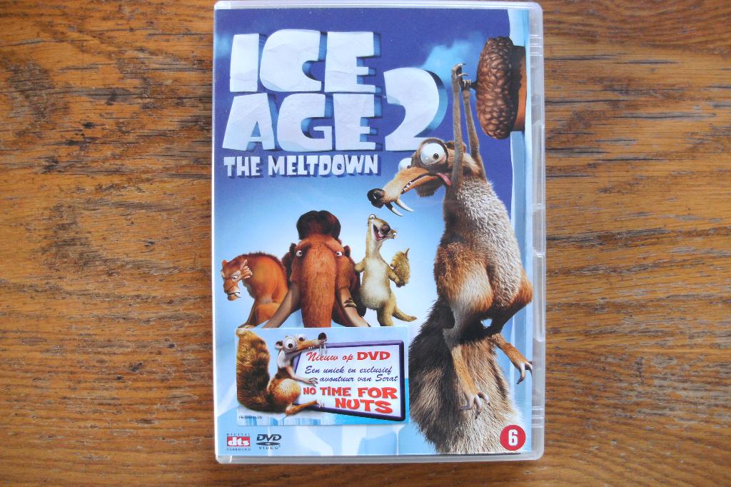 Dvd: Ice Age 2, The Meltdown., Cd's en Dvd's, Dvd's | Kinderen en Jeugd, Ophalen of Verzenden, Zo goed als nieuw, Dieren, Vanaf 6 jaar