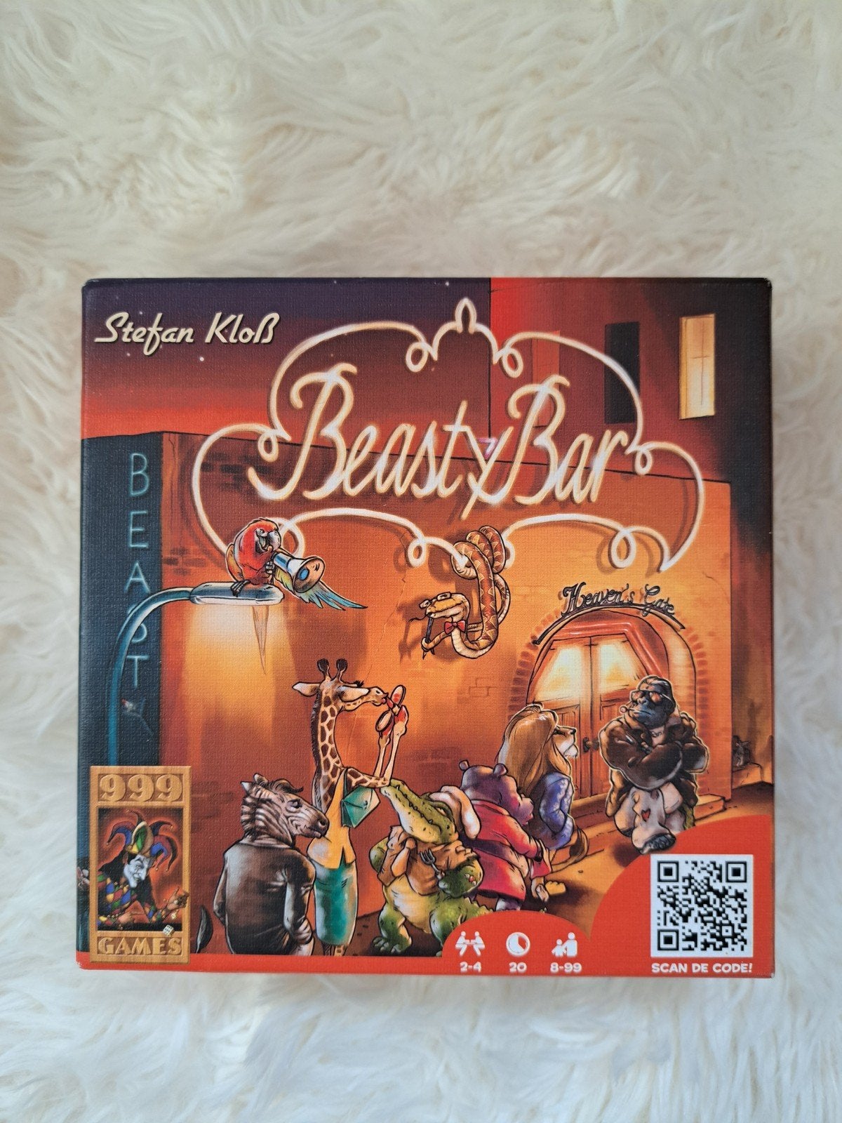 Beast Bar Kaartspel - Nieuw en cards sleeved!, Een of twee spelers, Ophalen of Verzenden, Nieuw, 999 Games
