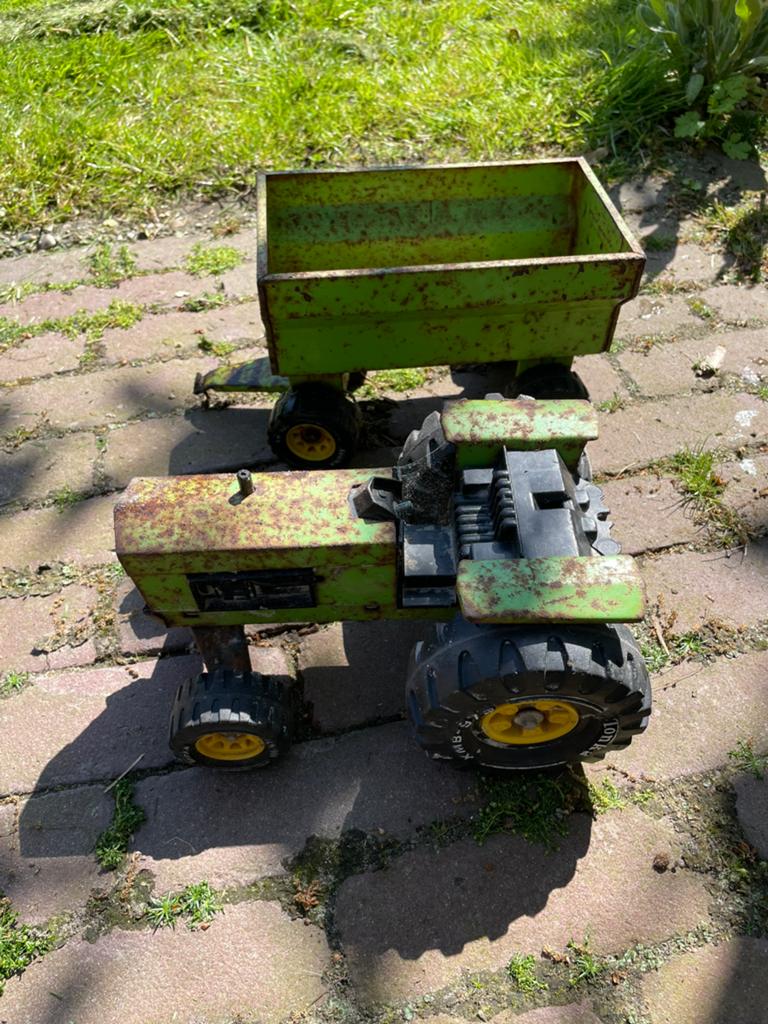 Tonka spullen traktor, Ophalen of Verzenden, Gebruikt