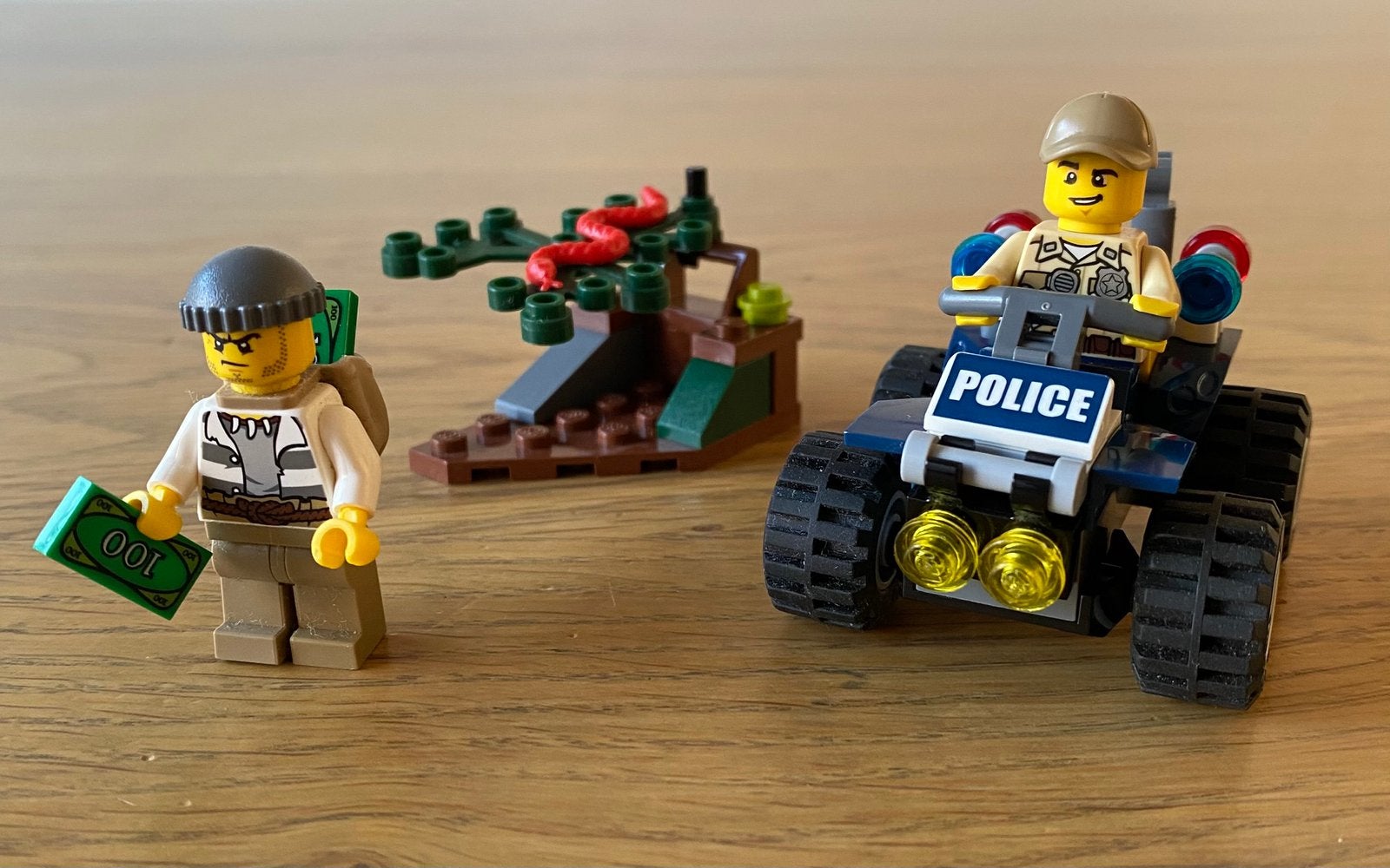LEGO City ATV patrouillevoertuig - 60065, City, Lego, Ophalen of Verzenden, Zo goed als nieuw