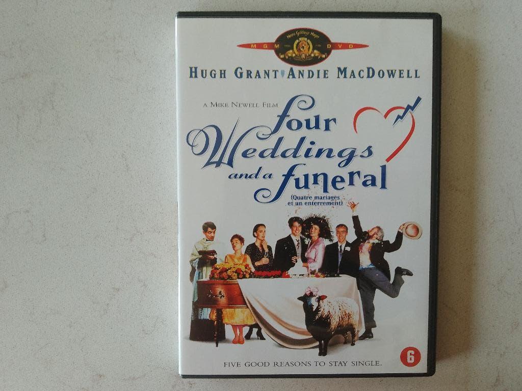Four weddings and a funeral - Mike Newell, 1980 tot heden, Ophalen of Verzenden, Zo goed als nieuw, Komedie