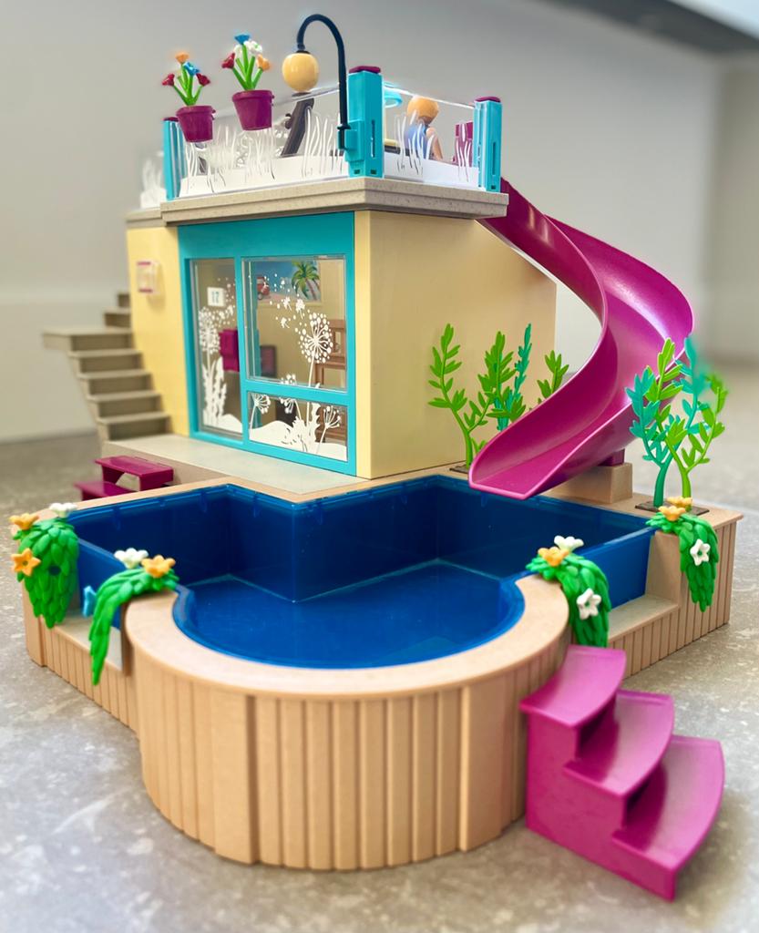 Playmobil vakantiehuis, Ophalen, Zo goed als nieuw