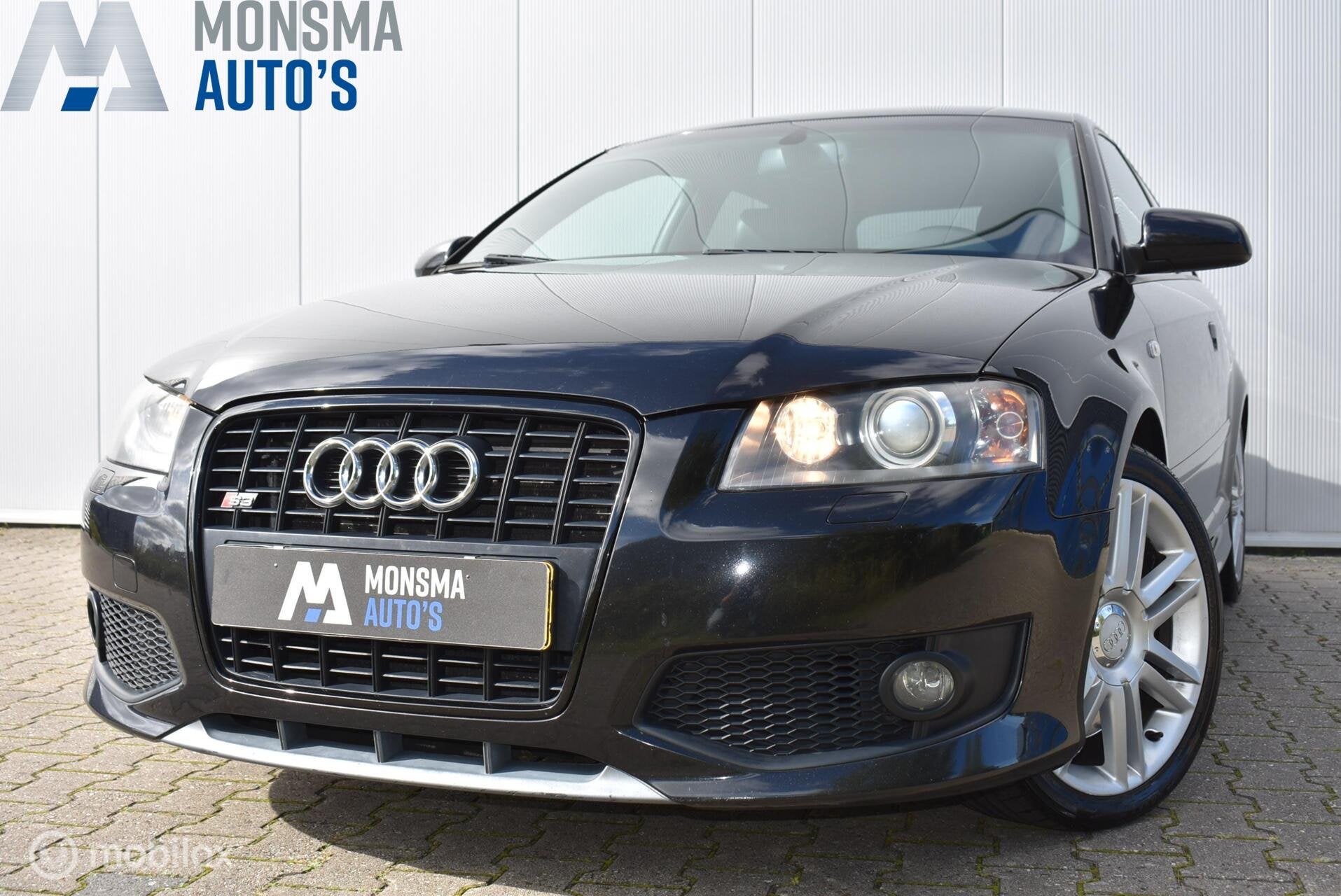 Audi S3 2.0 TFSI Quattro Phantomschwarz Xenon Bose MMI PDC 1, Auto's, S3, Gebruikt, Zwart, 4 cilinders