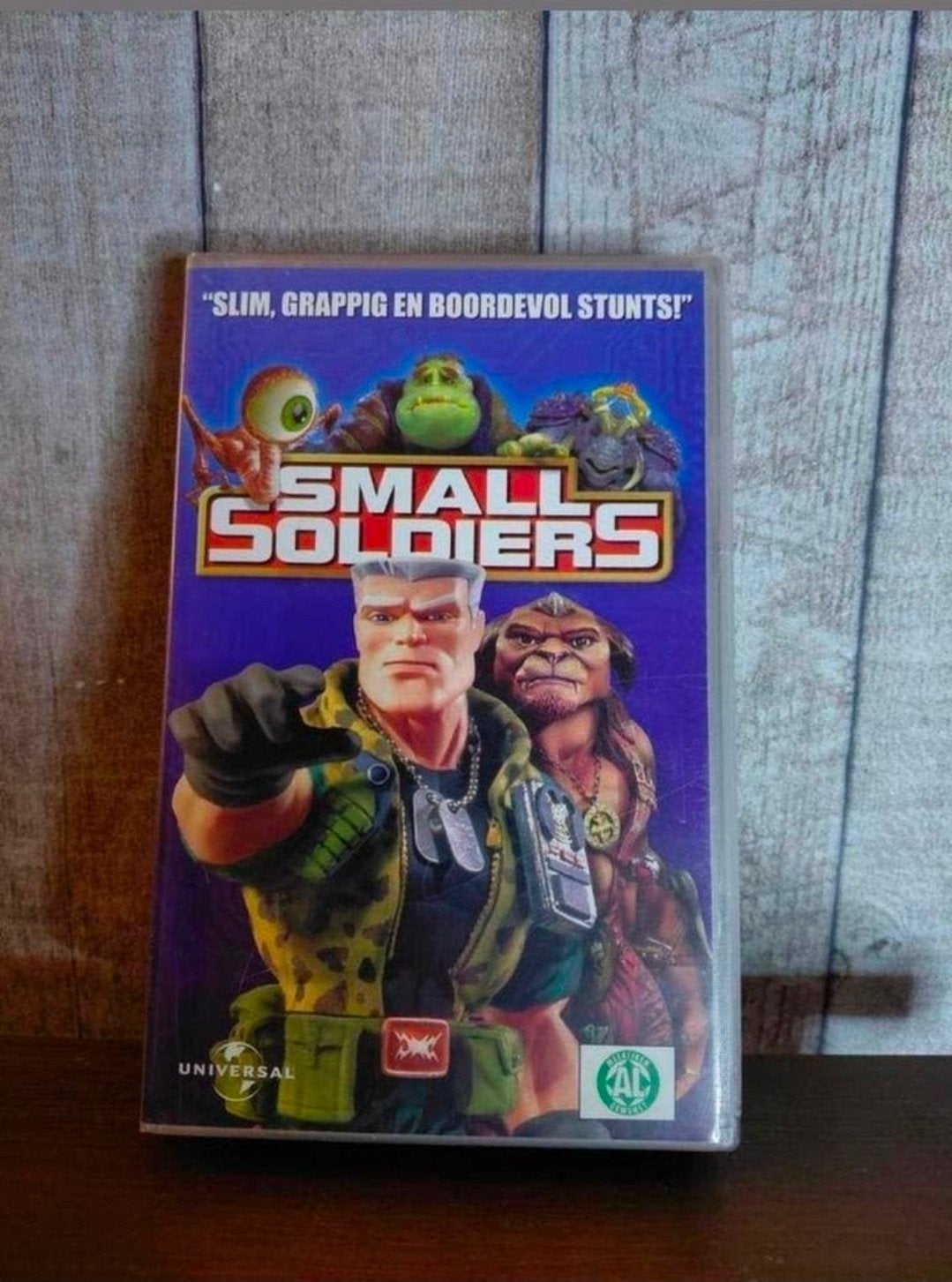 Small Soldiers videoband., Gebruikt, Alle leeftijden, Ophalen of Verzenden, Actie en Avontuur