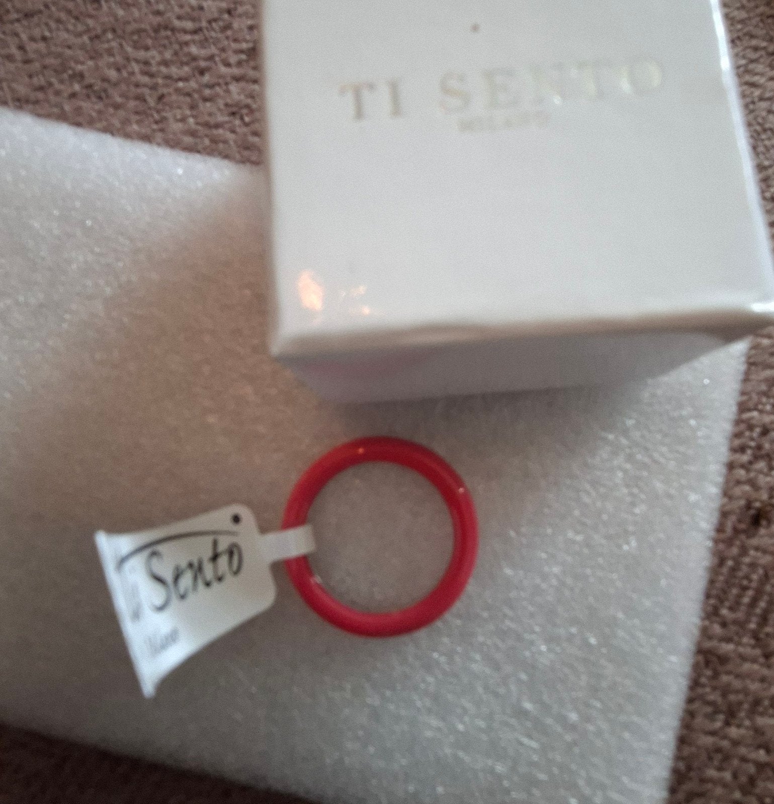 Nieuwe TI SENTO Milano ring – fuchsia roze – maat 52, Ophalen of Verzenden, Nieuw, Roze, Dame