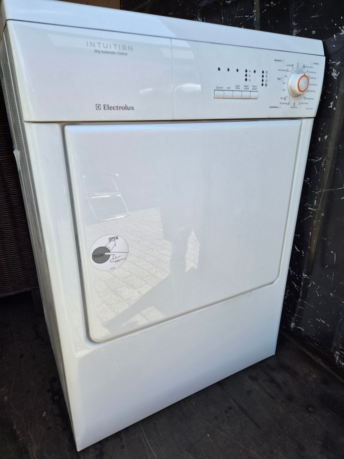 Electrolux Intuition 6kg droger, Ophalen, Gebruikt, Luchtafvoer, 4 tot 6 kg