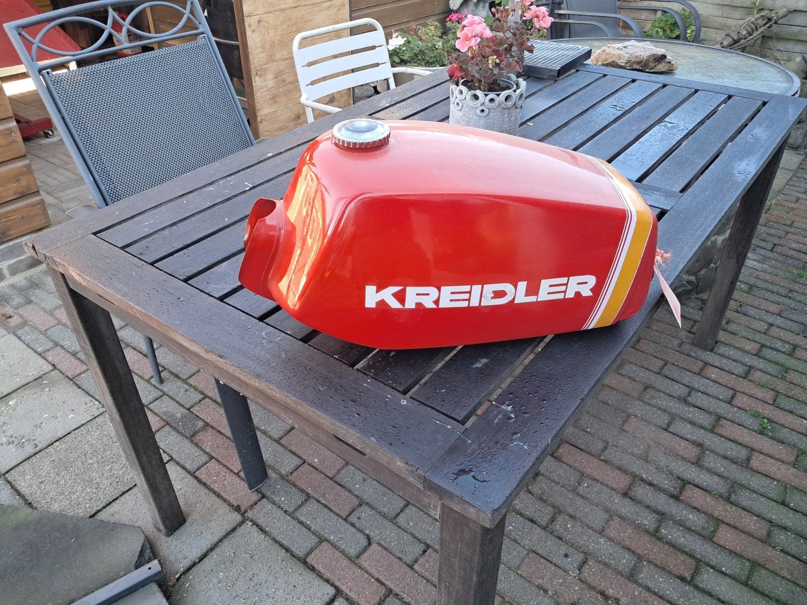 zeer nette kreidler tank duuk vrij geen roest van binne, Ophalen of Verzenden, Tank