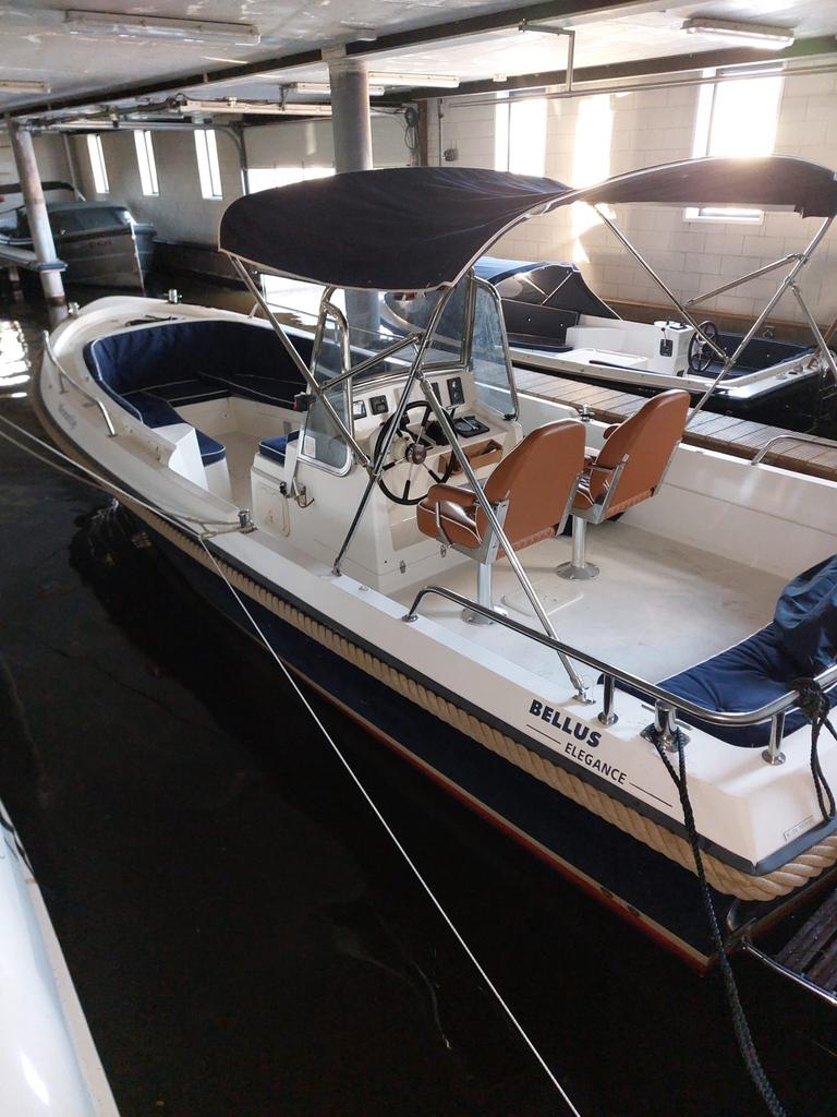 Bellus 750 launch | boegschroef | 42 pk !, Ophalen, Binnenboordmotor, 6 meter of meer, Diesel