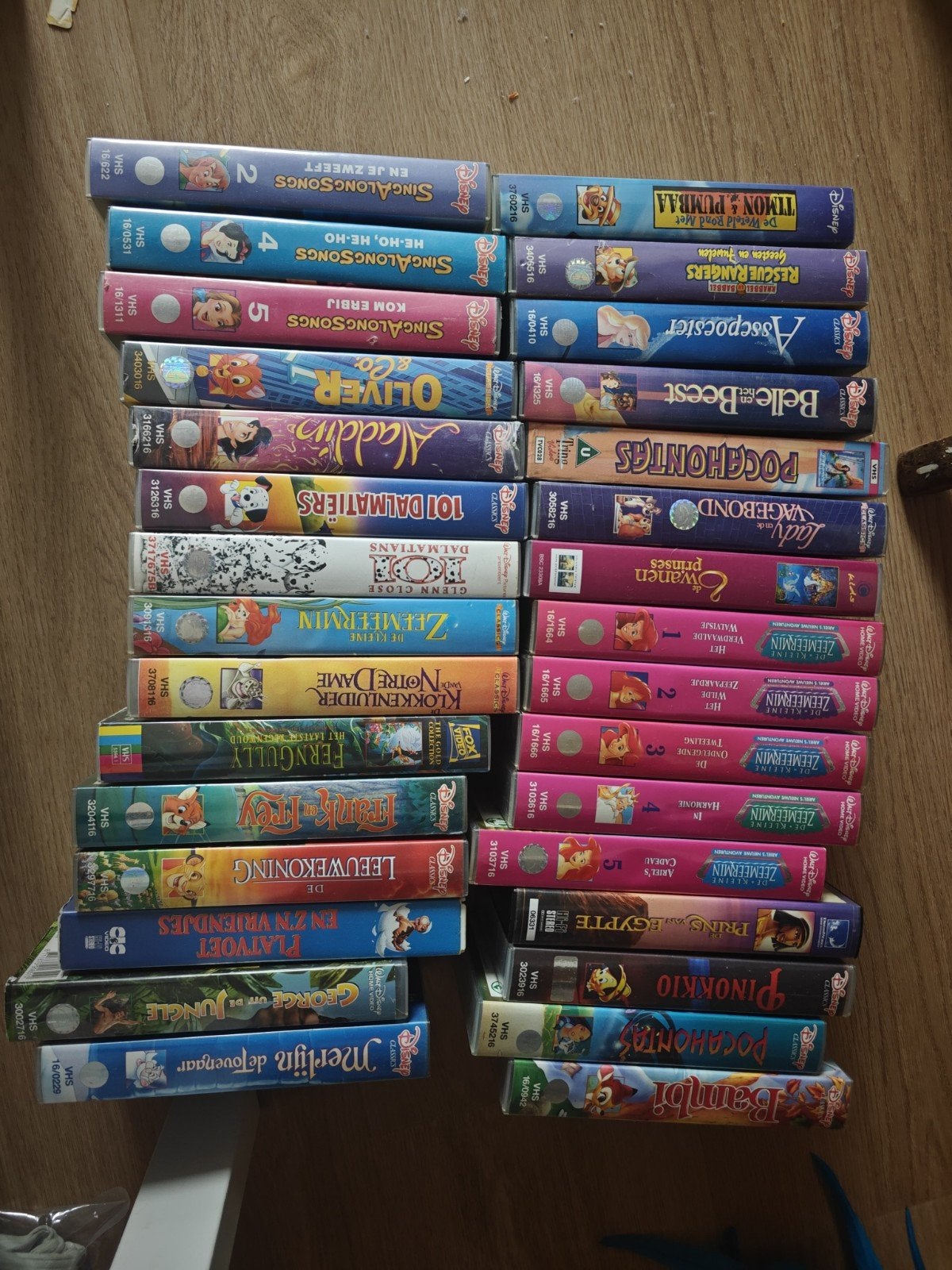 Grote collectie Disney VHS-banden - Klassiekers en meer!, Cd's en Dvd's, Ophalen, Nederlands ondertiteld, Gebruikt, Alle leeftijden