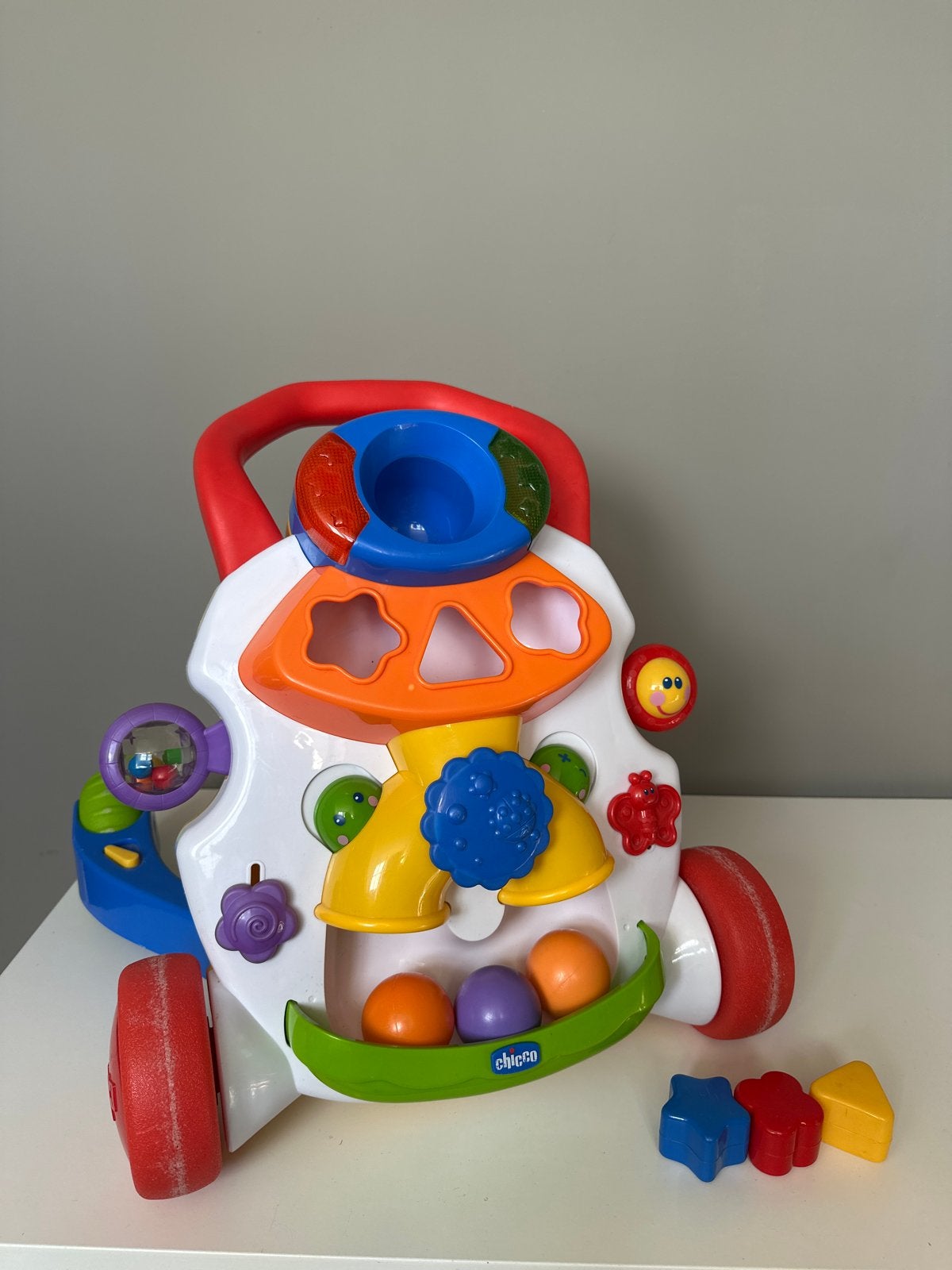 Chicco Baby Walker met Activiteitenpaneel, Ophalen, Zo goed als nieuw, Overige typen, Met wieltjes