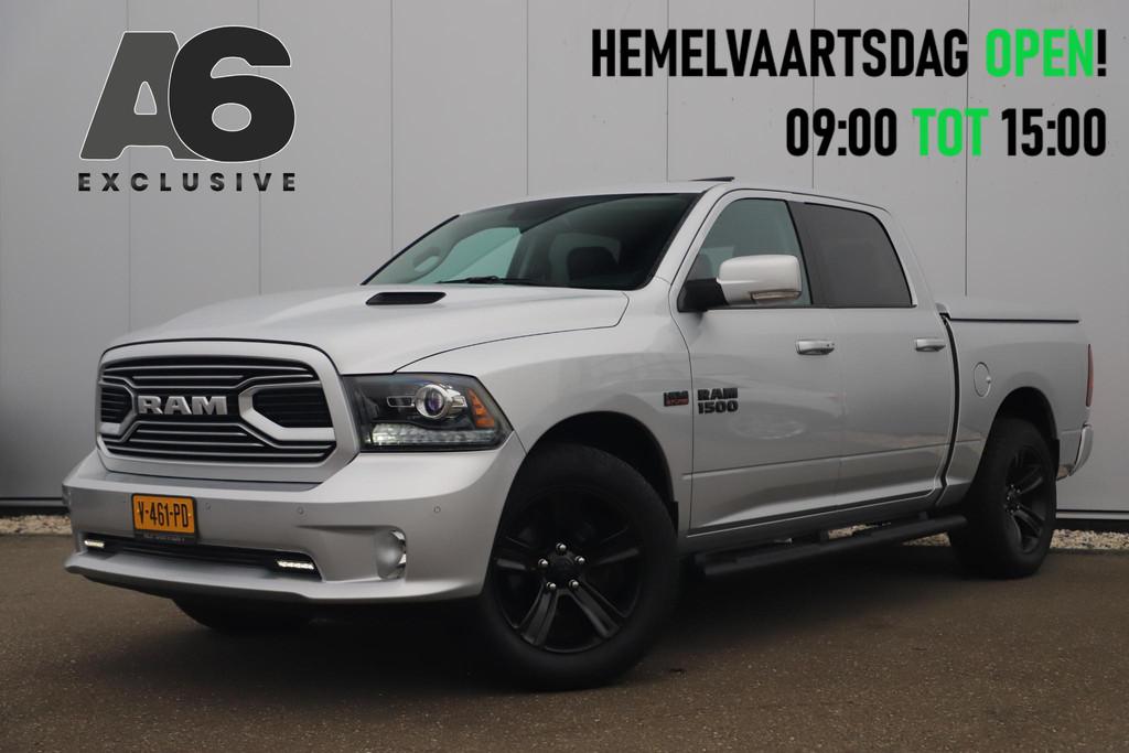 Dodge Ram 1500 5.7 V8 4x4 Quad Cab 6'4 Laramie Silver / Blac, Auto's, Gebruikt, 5654 cc, Met garantie (alle), Bedrijf
