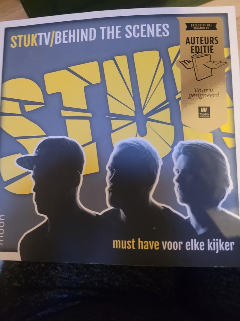Stuk tv incl handtekeningen origineel, Ophalen of Verzenden, Foto of Kaart