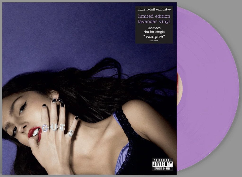 Vinyl LP Olivia Rodrigo Guts LAVENDER Vinyl NIEUW, LP, Pop, Ophalen of Verzenden, 12 inch