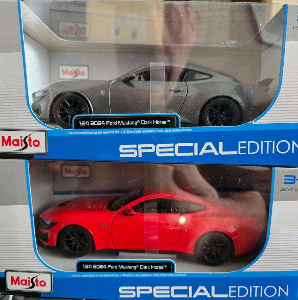 2024 Ford Mustang Dark Horse, Ophalen of Verzenden, Nieuw, Auto, Maisto