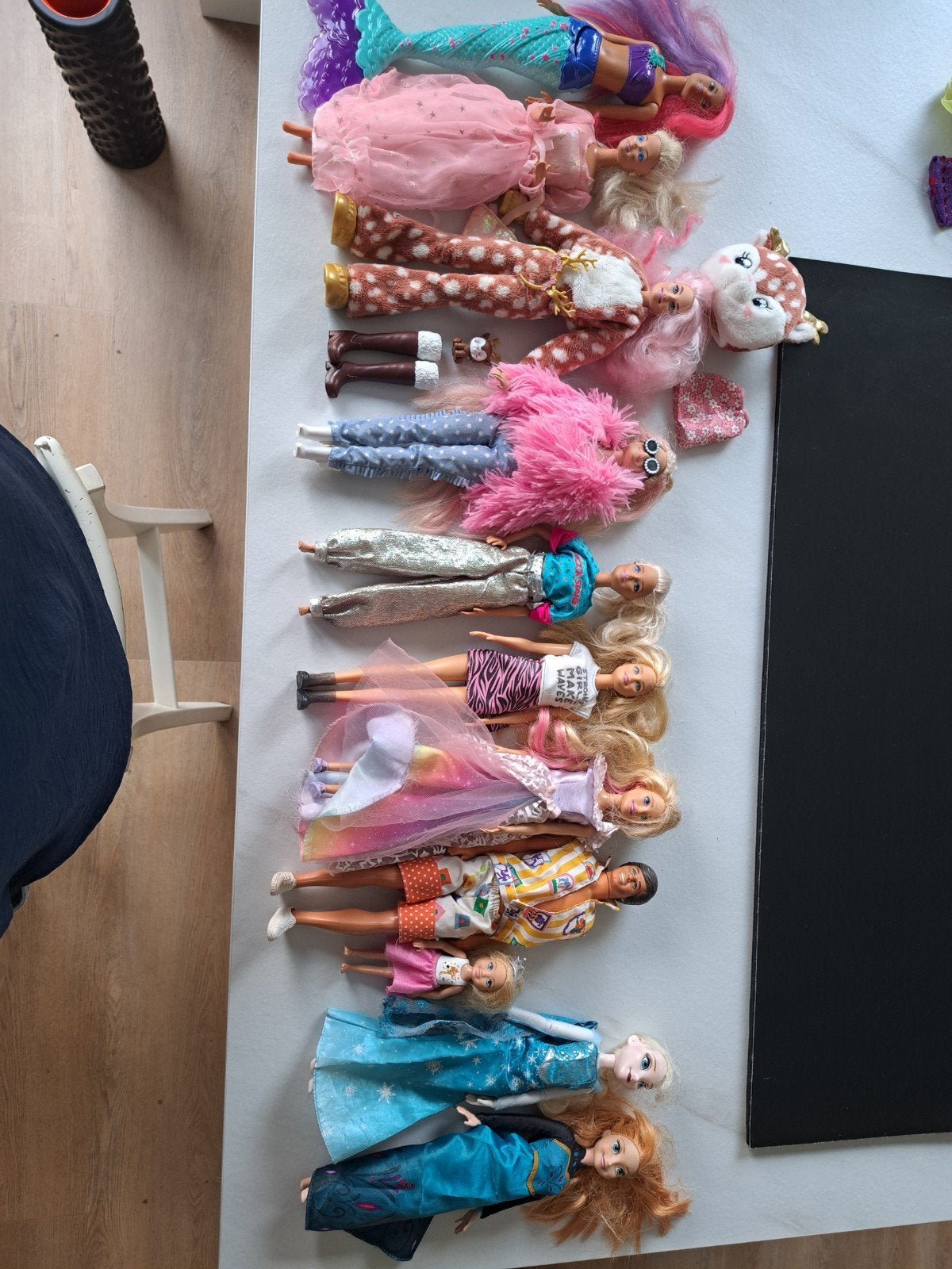Barbiepoppen - 11 stuks, Kinderen en Baby's, Ophalen, Gebruikt, Barbie