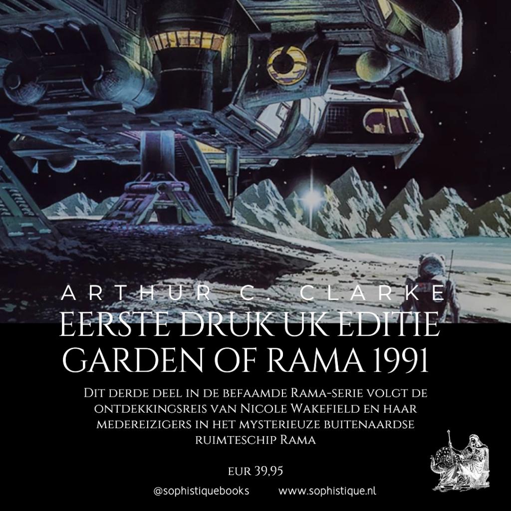 Eerste druk UK Editie | Garden of Rama Arthur C. Clarke, Boeken, Ophalen of Verzenden, Zo goed als nieuw