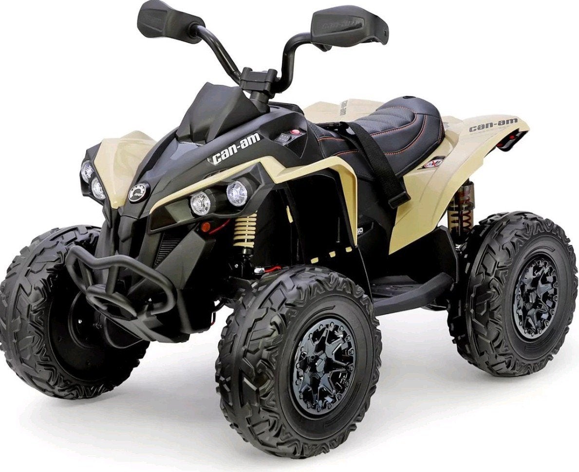 Elektrische kinderquad Can-Am Maverick 24 volt 4wd, Zo goed als nieuw