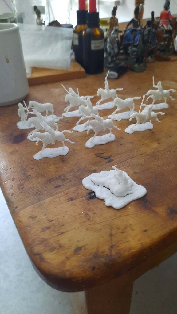 Franse curaciers Airfix 1/72, Ophalen of Verzenden, Zo goed als nieuw, Historisch, Figuurtje(s)