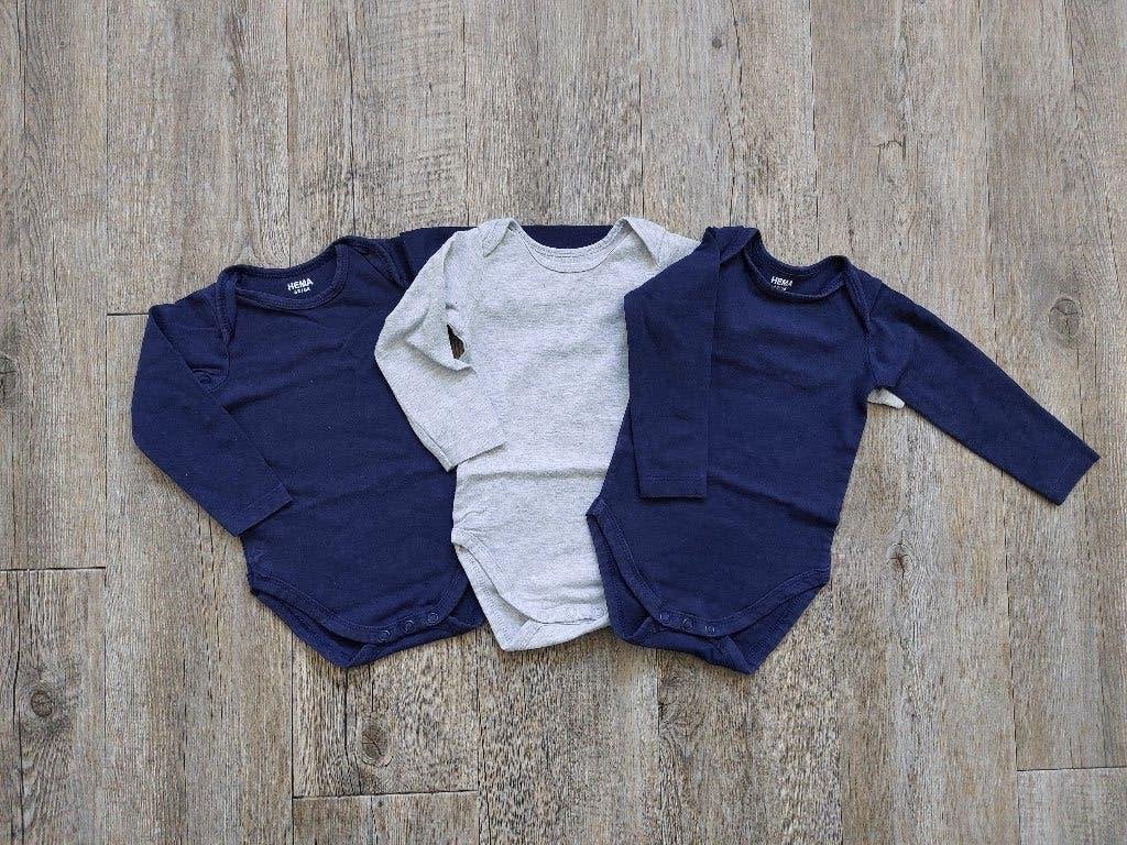 Stretch rompers maat 62/68 (Hema), Nacht- of Onderkleding, Gebruikt, Jongetje of Meisje, Ophalen of Verzenden