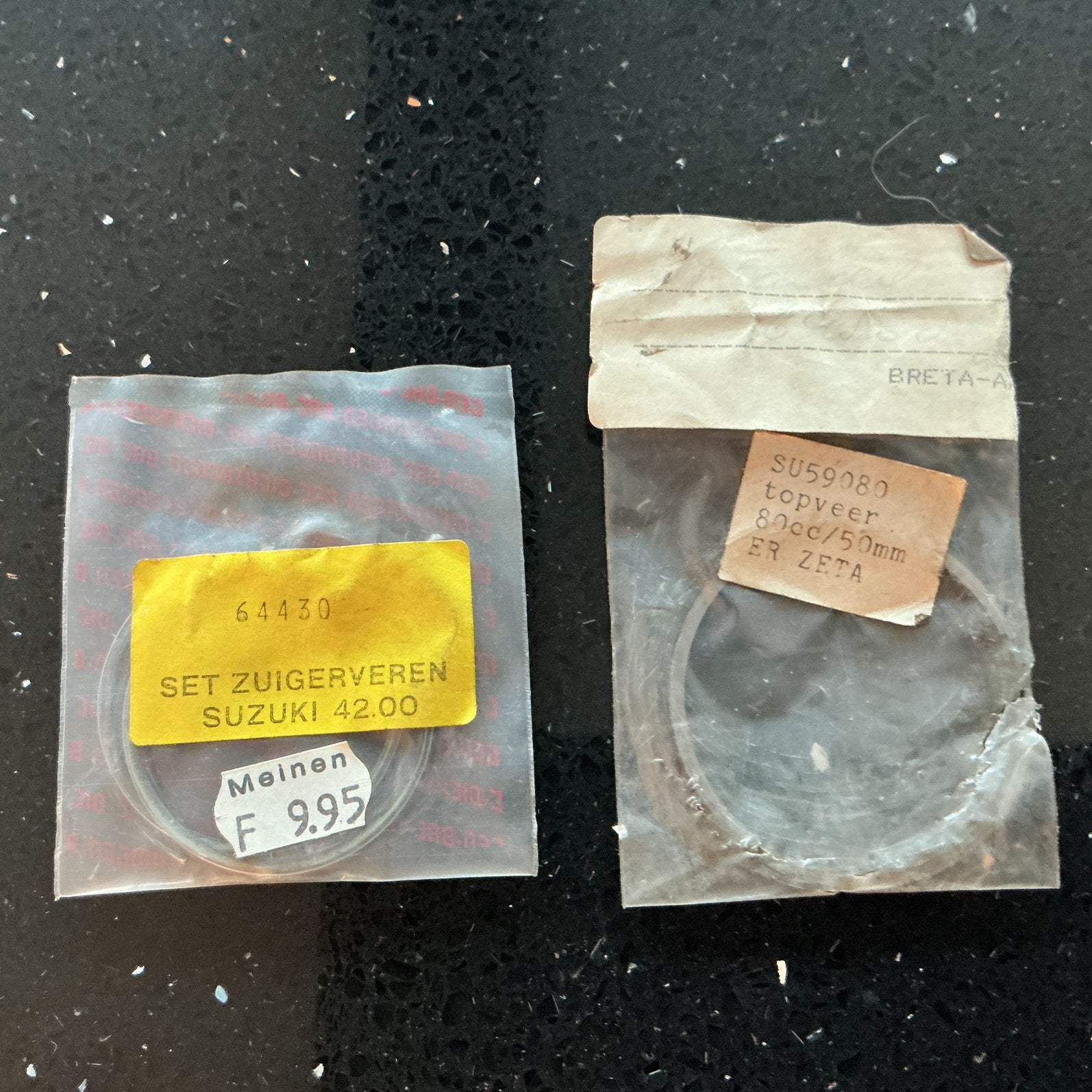 SUZUKI ZUIGERVEREN ER EA.  EN ANDERE MERKEN, Fietsen en Brommers, Brommeronderdelen | Oldtimers, Ophalen of Verzenden, Nieuw, Blok