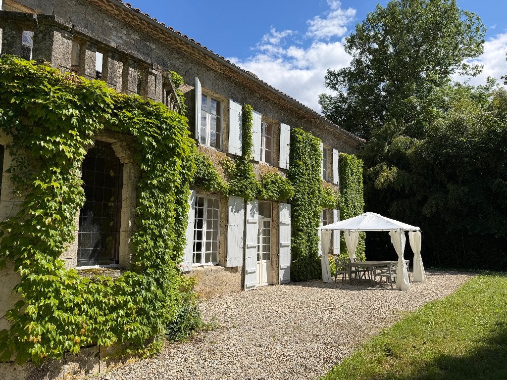 Elegant 19e eeuws landhuis op de grens van de Dordogne, Lauzun, 8 kamers, Frankrijk, Woonhuis