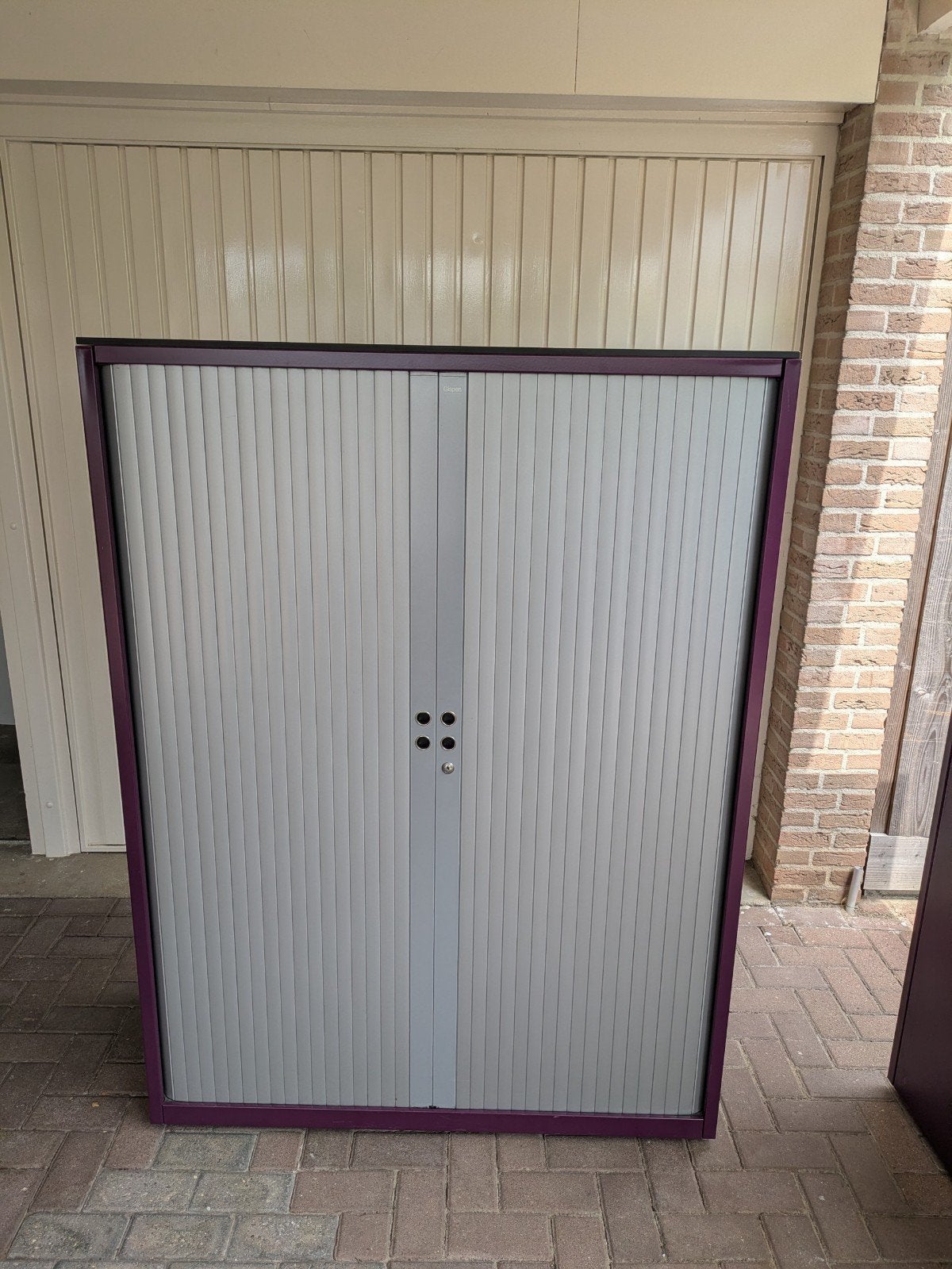 Gispen roldeurkast archiefkast dossierkast roldeur kast, Huis en Inrichting, Kasten | Roldeurkasten en Archiefkasten, Ophalen