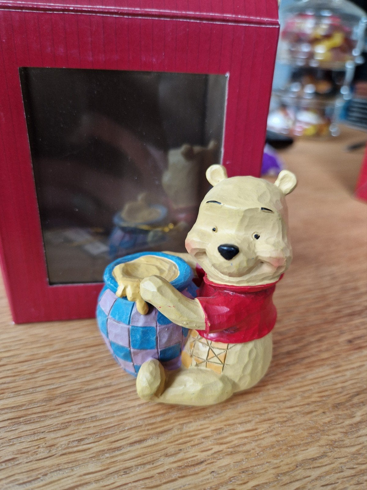 Jim Shore Beeldje Winnie de Poeh - Nieuw in Doos, Ophalen of Verzenden, Winnie de Poeh of vrienden, Nieuw, Beeldje of Figuurtje