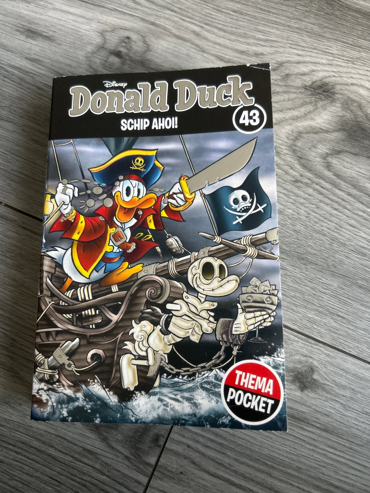 Donald Duck Thema Pocket 43: Schip Ahoi!, Eén stripboek, Ophalen of Verzenden, Gelezen