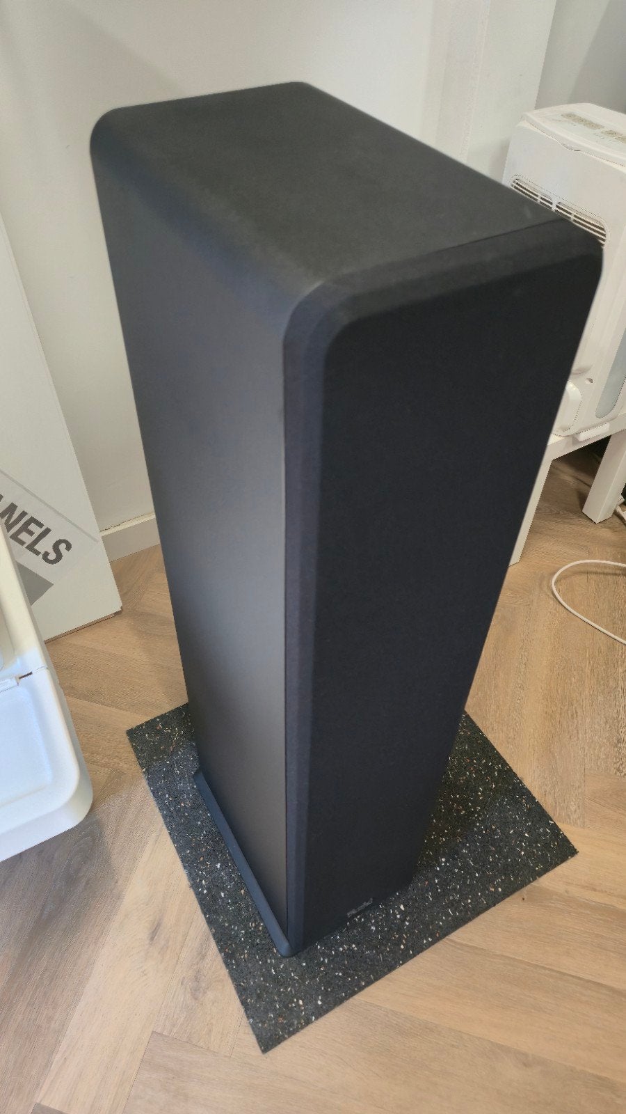 Teufel Ultima 40 MK3 Zwart Vloerstaande Luidsprekers, Vloerstaande luidspreker, Basreflex, Zo goed als nieuw, Ophalen