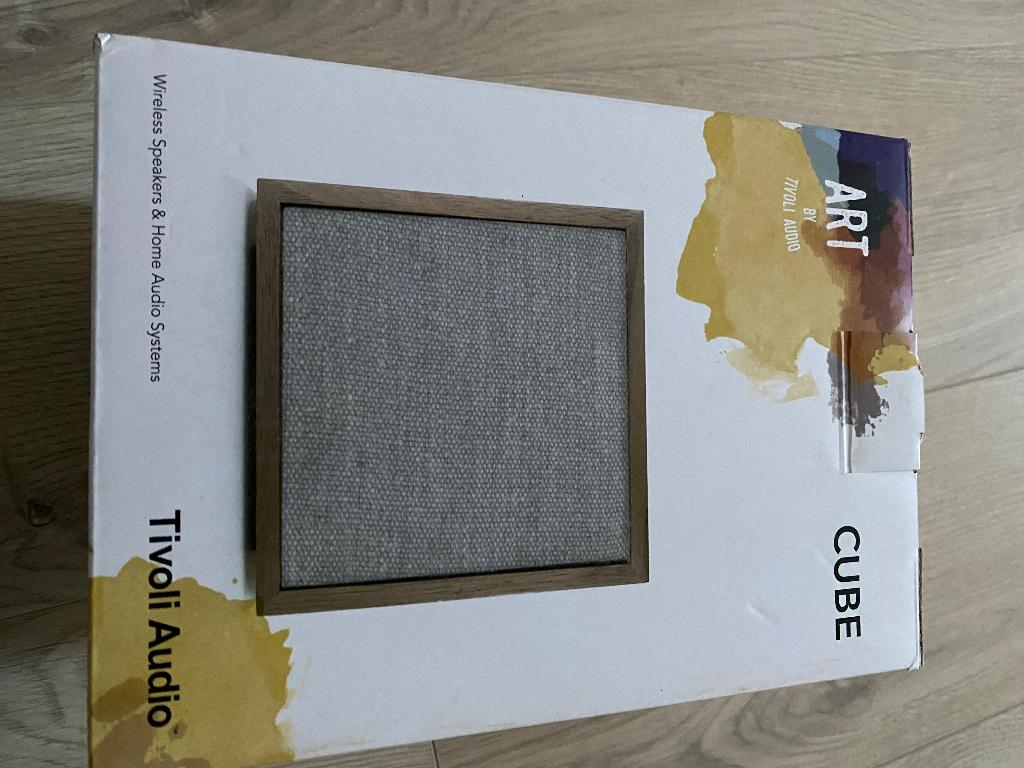 Tivoli Audio CUBE Bluetooth Wifi draadloze luidspreker Zwart, Overige merken, Verzenden, Overige typen, Nieuw