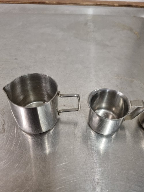 kannen mini rvs vier stuks, Ophalen of Verzenden, 'T Olde Gre-j, Info@toldegrej.nl, Endepoelstraat 20f Didam
