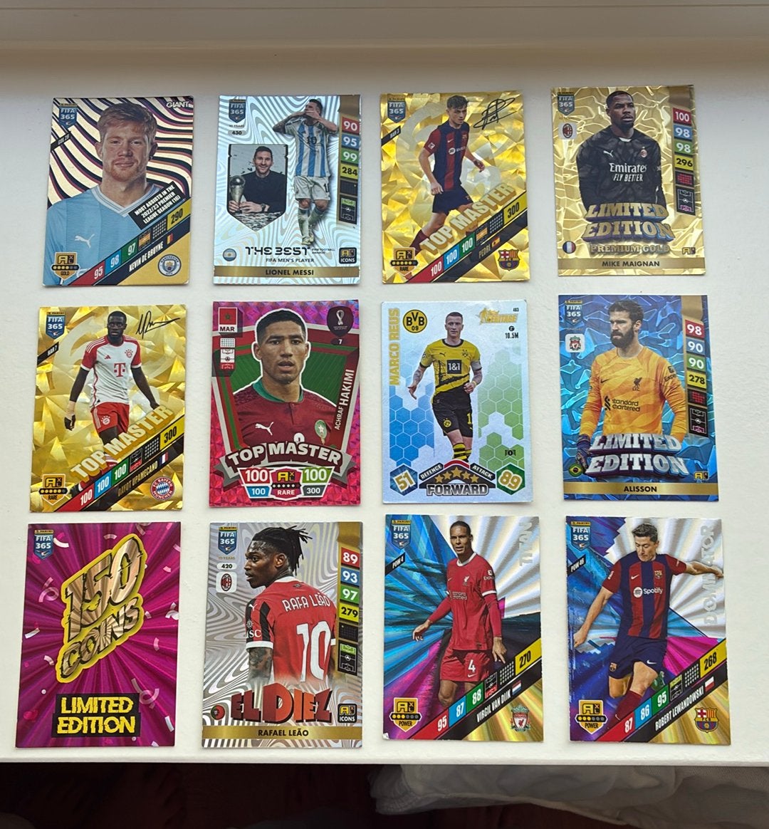 Voetbal plaatjes, Ophalen of Verzenden, Zo goed als nieuw, Meerdere plaatjes
