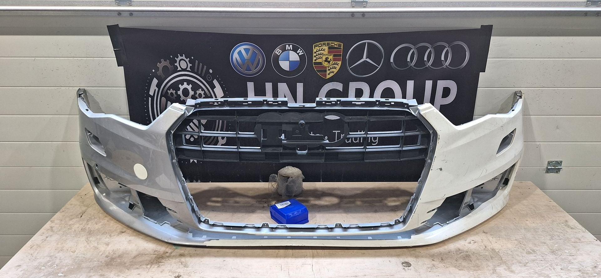 Audi A6 (C7 / type 4G, facelift 2014–2018) voorbumper, Gebruikt, -, Voor, -