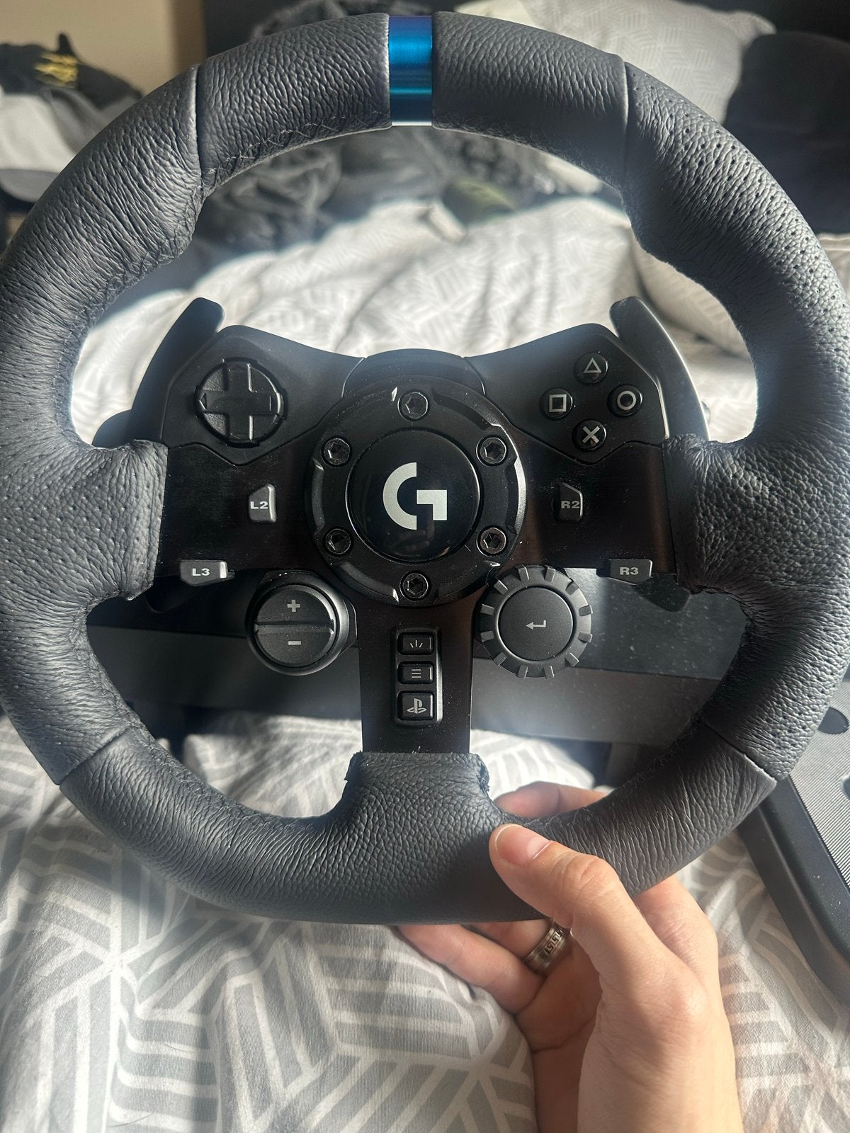 Logitech G923 Racing Bundle + Shifter, Spelcomputers en Games, Spelcomputers | Overige Accessoires, Zo goed als nieuw, Racestuur